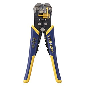 IRWIN Vise-Grip Wire Stripper, 2 Inch Jaw, Cuts 10-24 AWG, ProTouch for Comfort, Blue (2078300) $22.99