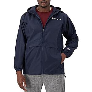 Champion Full-Zip Stadium Jacket w/ Script Logo (Navy, Small Only) $19.94 + Free Shipping w/ Prime or on $35+