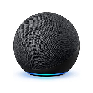 Echo (4th Gen) | Spherical design with rich sound, smart home hub, and Alexa $39.99