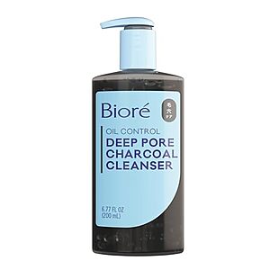 [SnS, AC] $3.80* | 6.77-Oz Bioré Deep Pore Charcoal Face Wash at Amazon