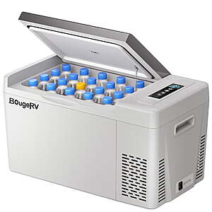 23-Quart BougeRV Portable 12V Car Refrigerator $159.99 + Free Shipping