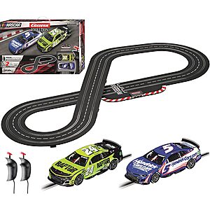 1:32 Scale Carrera Evolution NASCAR Darlington Showdown Analog Electric Slot Car Racing Track Set (20025248) $133.99 + Free Shipping
