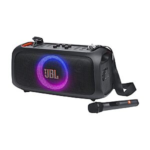 JBL PartyBox On-The-Go Essential Portable Party Speaker with Wireless Mic $249.95 + Free S&H at Amazon