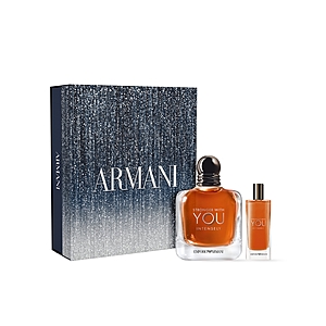 2-Pc Armani Beauty Men's Stronger With You Intensely EDP Set (3-oz + 0.50-oz) $81 & More + Free S&H ~ Macy's