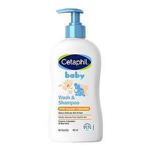 13.5-Oz Cetaphil Baby Wash & Shampoo $2.12 w/ S&S + Free Shipping w/ Prime or on $35+