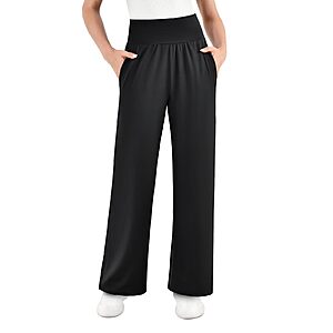 SINOPHANT High Waisted Wide Leg Palazzo Yoga Pants w/ Pockets (Various) from $5.49 + Free Shipping w/ Prime or on $35+