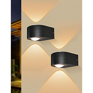 Outdoor Wall Lights 8W, 3000K 705 LM Modern Porch Light $16.27