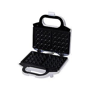 Amazon Basics 2-Slices Waffle Maker with Non-stick Coating  $10 FS PRIME WOOT