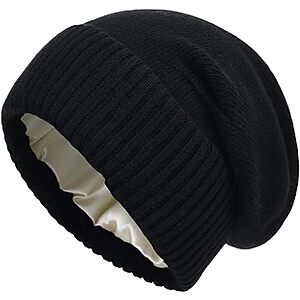 Satin Lined Beanie for Women $7.8