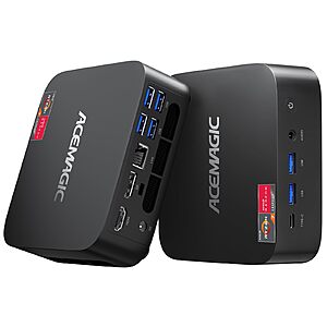 ACEMAGICIAN Kron Mini K1 PC: Ryzen 7 7730U, 16GB LPDDR4X, 512GB SSD, Win 11 Pro $386