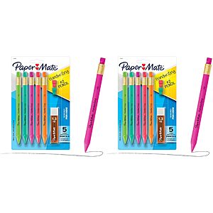 $4.73: [S&S]10 Ct Paper Mate Handwriting Triangular Mechanical Pencil Set with Lead & Eraser Refills at Amazon