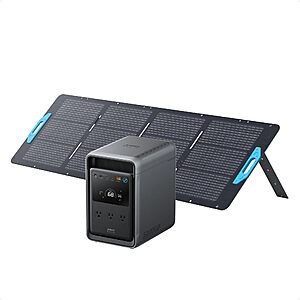 Anker SOLIX S2000 Portable Power Station (1500W | 3000W Peak) + 400W Portable Solar Panel $1000 + Free Shipping