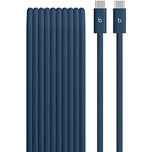 Beats - 10' 240W USB-C to USB-C Braided Cable - Nitro Navy $18.04 Bestbuy.com