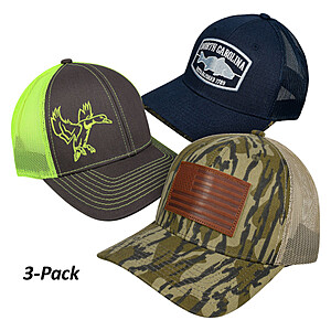 3-PACK: Men's Flyway Freedom Caps $12 + Free Shipping