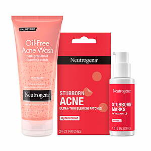 $3.5 WM Cash + Neutrogena Oil-Free Pink Grapefruit Acne Wash Face Scrub, 2 fl. oz