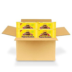 [SnS, AC] $7.59 | 4-Pack Newtons Soft & Fruit Chewy Cookies Variety (Fig & Strawberry) at Amazon