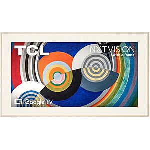 Tcl 75" nxtvision tv $1,199