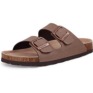 ODOLY Unisex Cork Footbed Slide Sandal, Arch Support Summer Outdoor Sandals $17.99