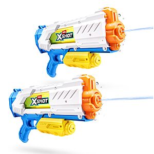 XSHOT Water Fast-Fill Medium Water Blaster (2 Pack), $14.99, Amazon