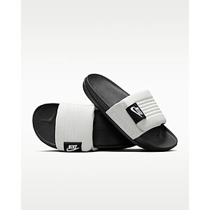 Nike Men's Offcourt Adjust Adjustable Top Slide Sandal (white) $20.99 + Free Shipping
