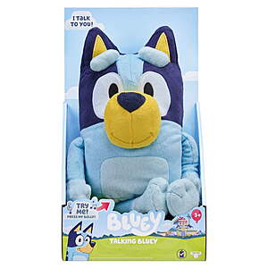 13" Bluey Talking & Interactive Plush Toy $11.89 + Free Shipping w/ Walmart+ or on $35+