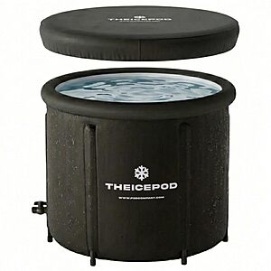 Ice Bath Tub, Cold Plunge Tub with Cover Lid 84 Gallon $38.6