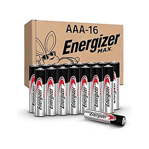 (16 Pack) Energizer MAX AAA Batteries $6.99 + Free S&H w/ Prime at Woot!