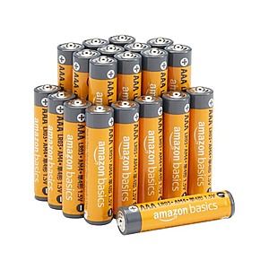 (20 Count) AmazonBasics Alkaline Batteries AAA $5.99 + Free S&H w/ Prime at Woot!