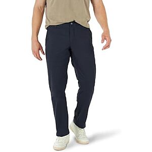 $19.76 | Lee Men's Extreme Motion Flat Front Relaxed Taper Pant at Amazon
