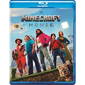 $9.99* | A Minecraft Movie (Blu-ray + Digital) at Amazon