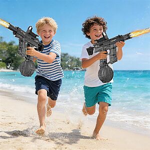 Electric Water Gun for Kids Adult, Automatic Squirt Pistol Guns with Large Capacity & 26-32FT Range, Rechargeable Watergun Toy $9.99