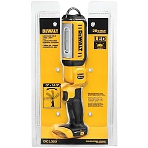$45.15* | 20-Volt DeWALT MAX LED Work Light (Tool Only, DCL050) at Amazon