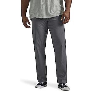 $20.18* | Lee Men's Extreme Motion Flat Front Regular Straight Pant at Amazon