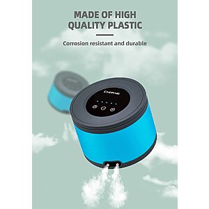 Persuper Aquarium Air Pump Dual Outlets, Ultra Quiet Fish Tank Air Pump 20-600 Gallons, $16.49