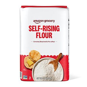 Amazon Grocery, Self Rising Flour, 5 lb $2.50 at Amazon S+S