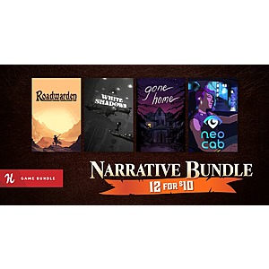 12-Item Narrative Game Bundle (PC Digital Download): Roadwarden, The The Procession to Calvary & More  $10