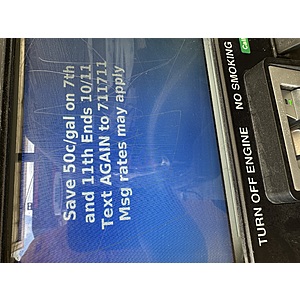 7-Eleven 50 Cents off per Gallon Through October 11th every 7th and 11th Day