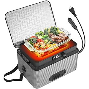$17.99* | 4-in1 Portable Oven Food Warmer (110V-240V, Gray) at Amazon