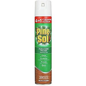 [NEW, SnS, AC] $1.86 | 12.7-Oz Pine-Sol Furniture, Polish 4in1 Cleaning Action Wood Polish Spray at Amazon