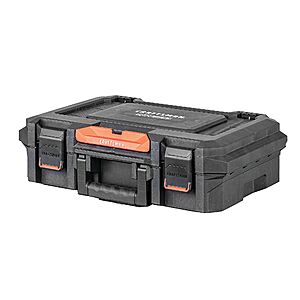 CRAFTSMAN VERSASTACK XL 21.5-in W x 6.37-in H x 14.62-in D Black Structural foam Tool Box | CMST21415 $36.98