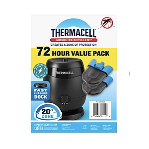 Thermacell E95 Mosquito Repellent + FAST-Charging Dock $43.99 free shipping Costco.com