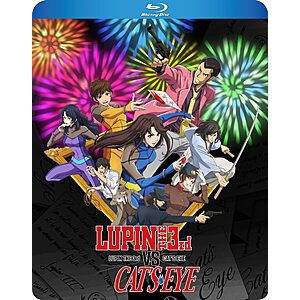 Lupin the 3rd VS Cat's Eye (Blu-ray) $21.99 + Free Shipping w/ Prime or on $35+