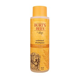 [S&S] Burt's Bees for Pets Oatmeal Dog Shampoo with Honey, Soothing Formula for Itchy and Sensitive Dog Skin Sulfate-Free, 16 Fl Oz $3.79