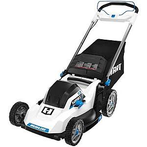 YMMV HART 40-Volt Cordless 20-inch Brushless Self Propelled Mower Kit, (1) 6.0 Ah Lithium-Ion Battery $178