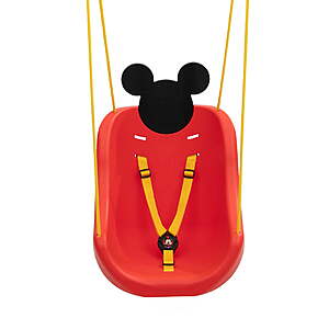 Disney Mickey Mouse or Minnie Mouse 2-in-1 Outdoor Bucket Swing by Delta Children - Free Store Pickup Or Free Shipping On Orders Over $35 - $8.86