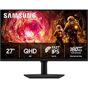 Samsung 27” Odyssey G5 G50F QHD Resolution Gaming Monitor - $189.99 @ Amazon