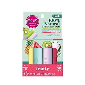 [SnS, AC] $4.10** | 4-Count eos 100% Natural Lip Balms at Amazon