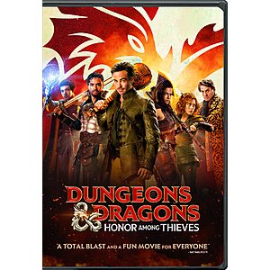 Dungeons & Dragons: Honor Among Thieves (DVD) $5