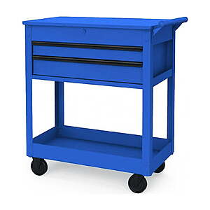 $99 FS Walmart Hyper Tough 28-Inch Steel Tool Cart with Drawer, 500 lb Load Capacity, (choice of colors)