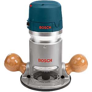 Bosch 1/4-in and 1/2-in 12 -Amp 2.25 -HP Variable Speed Fixed Router one_size | 1617EVS $119